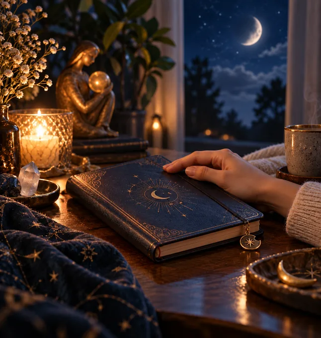 Private dream journal representing confidentiality and respectful dream interpretation